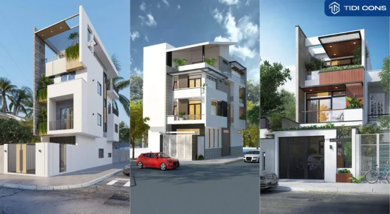 Gợi ý 6 mẫu nhà lô 3 tầng đẹp, hiện đại và tiện nghi 2 Gợi ý 6 mẫu nhà lô 3 tầng đẹp, hiện đại và tiện nghi 1