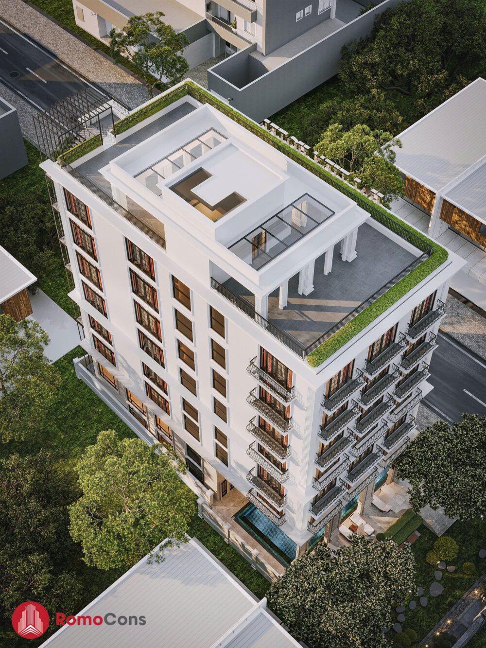 Dịch vụ thi công khách sạn 3 sao chuyên nghiệp 3