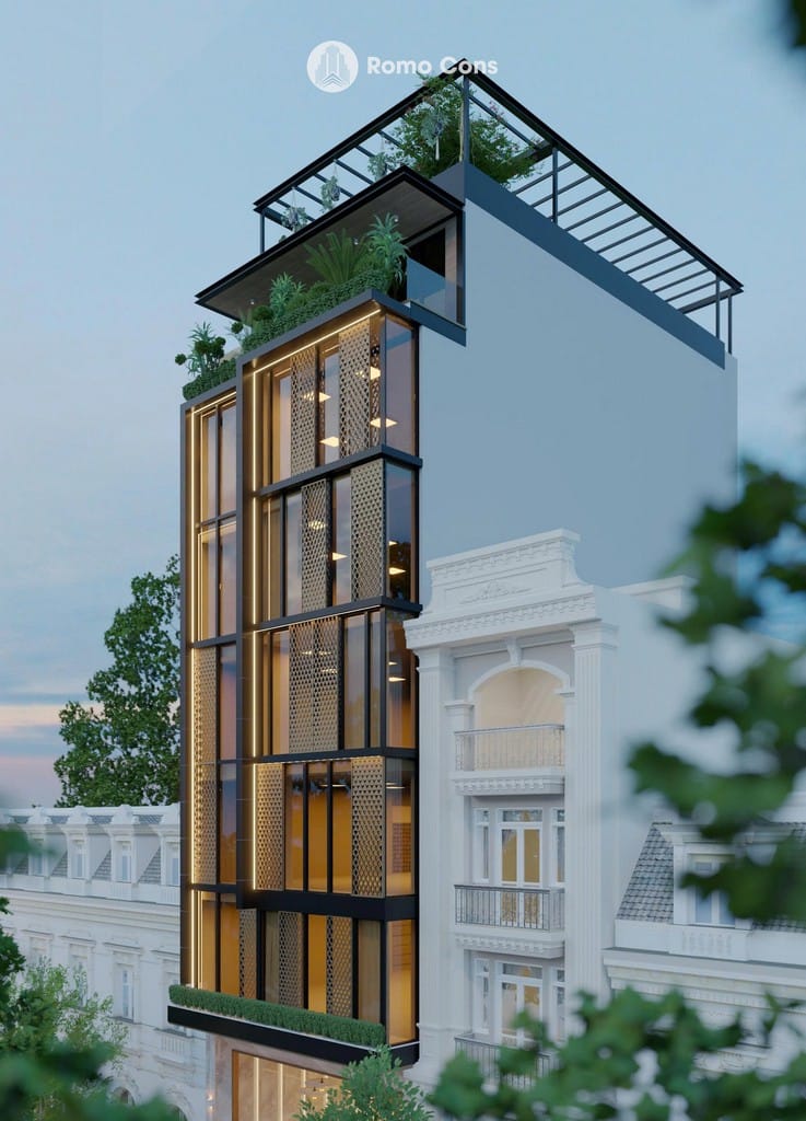 NGHI TÀM OFFICE BUILDING - TÒA NHÀ VĂN PHÒNG 4 NGHI TÀM OFFICE BUILDING - TÒA NHÀ VĂN PHÒNG 3