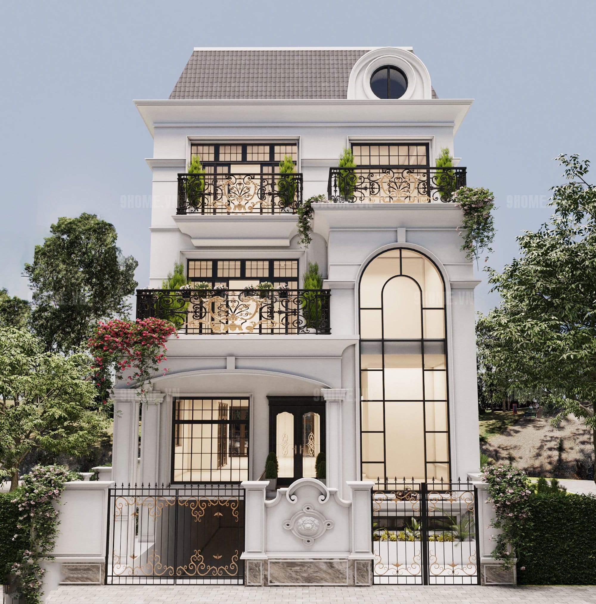 Biệt Thự Tân Cổ Điển (Thái Bình) BT2406 1