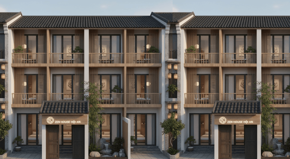 Zen house hội an - 12 phòng minimalist japandi