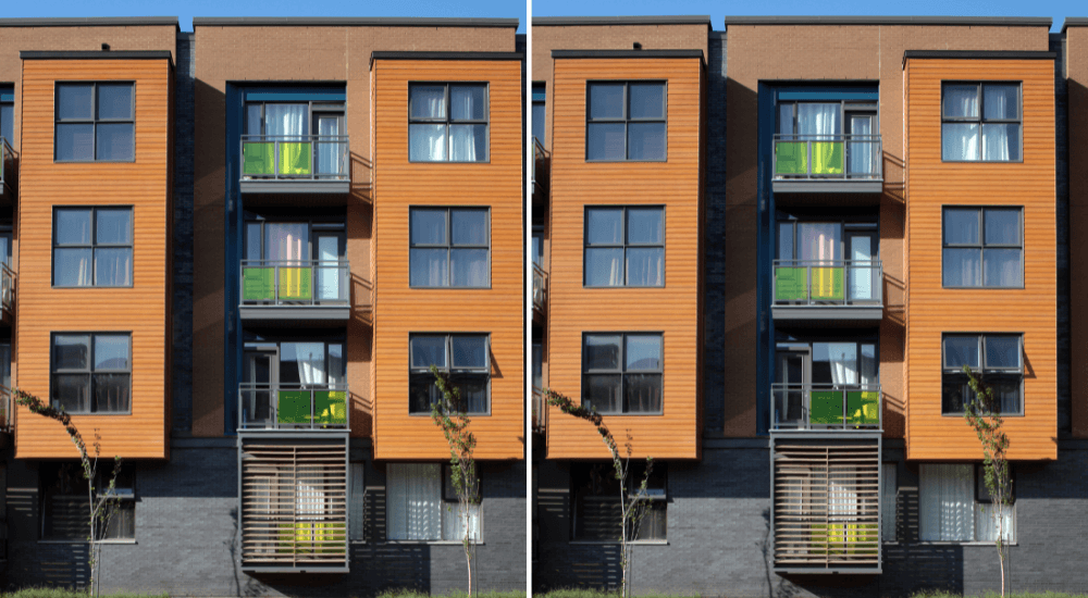 Mẫu khách sạn 3 tầng phong cách hiện đại