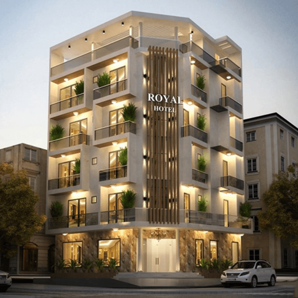 Trang chủ 123 Mẫu khách sạn 5 tầng