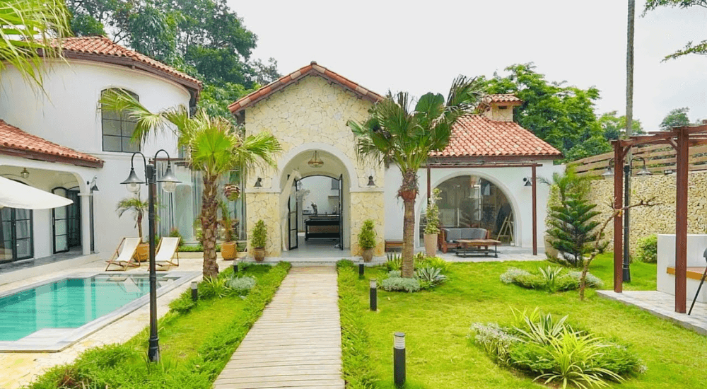 Mẫu nhà nghỉ coastal mediterranean