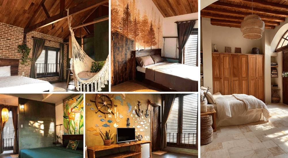 Mẫu nhà nghỉ rustic countryside