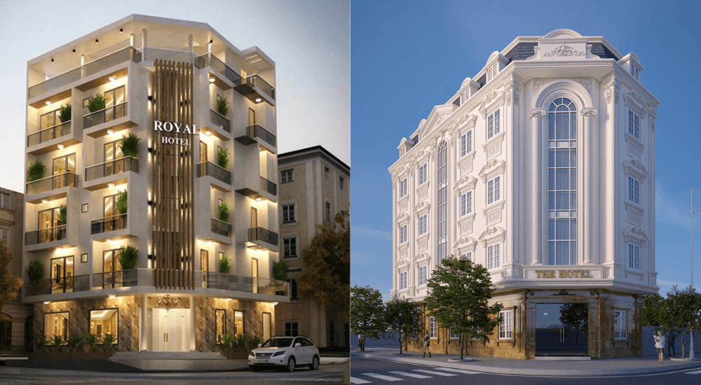 Tại sao nên xây mẫu khách sạn 5 tầng