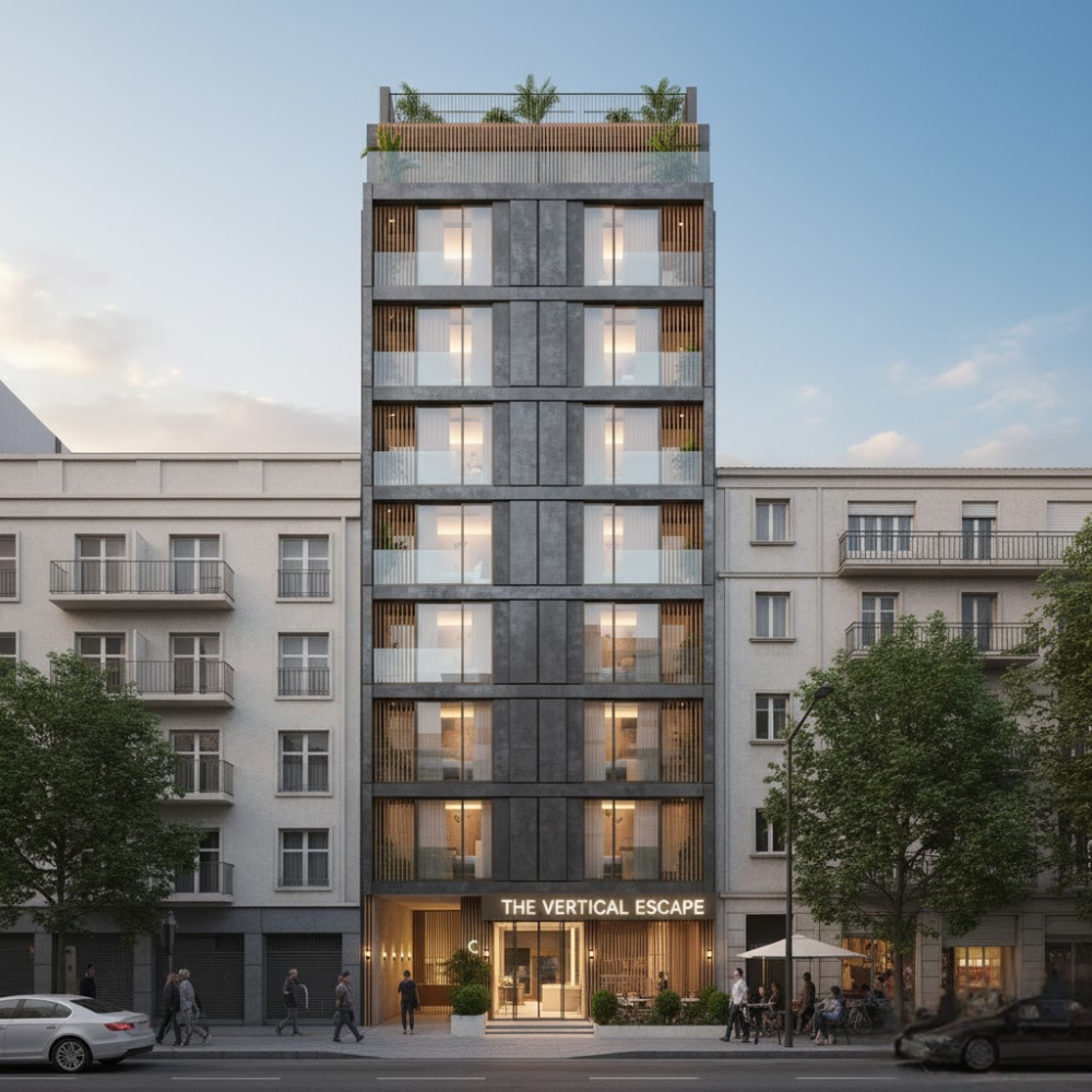 Mặt tiền khách sạn hiện đại: 50+ mẫu đẹp nhất 12 Mặt tiền khách sạn hiện đại