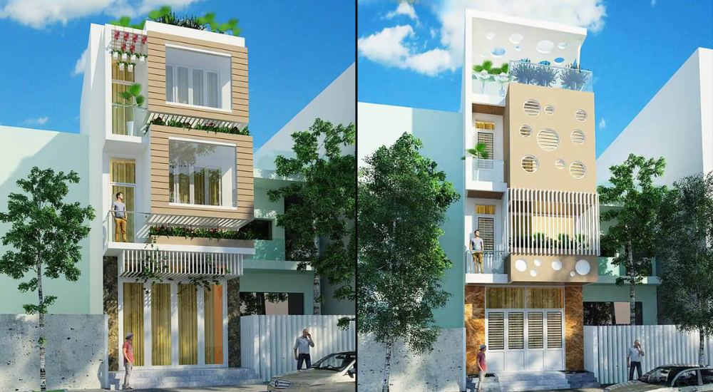 Bí quyết tạo mẫu khách sạn mini hiệu quả 6 Mẫu khách sạn mini 5×20m