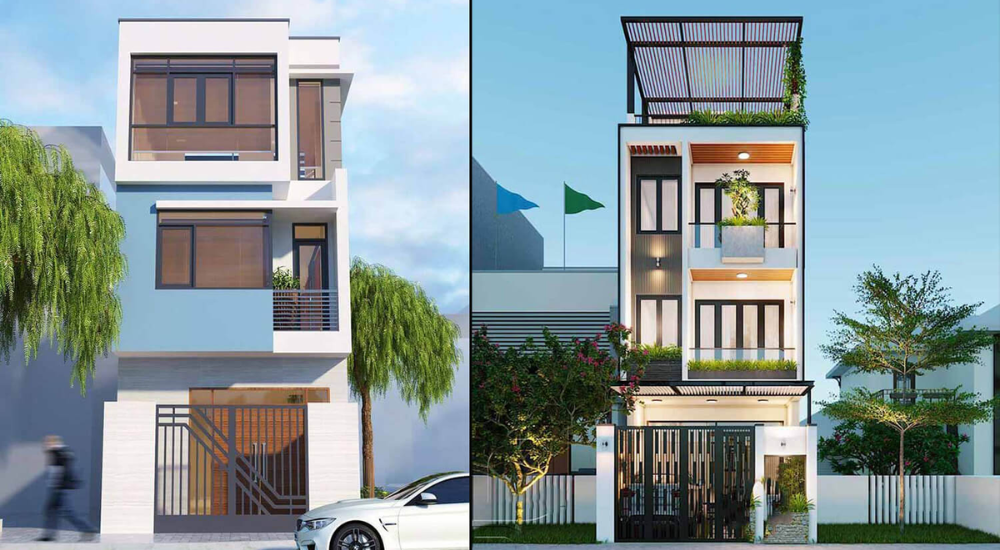 Bí quyết tạo mẫu khách sạn mini hiệu quả 8 Mẫu khách sạn mini 5×20m