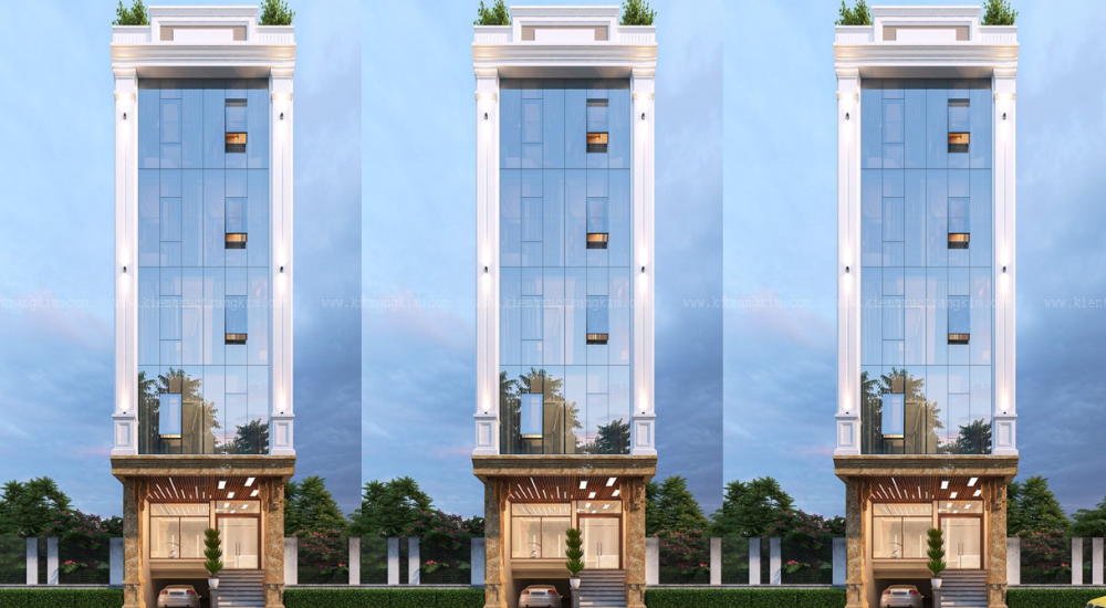 Bí quyết tạo mẫu khách sạn mini hiệu quả 7 Mẫu khách sạn mini 5×20m