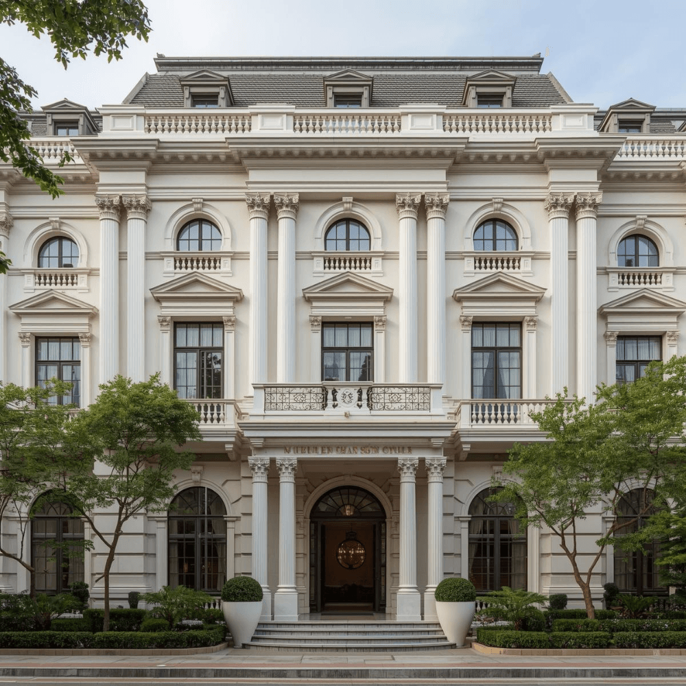 mẫu thiết kế khách sạn 4 sao