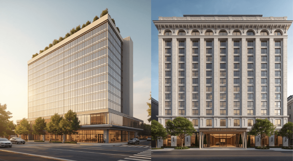 mẫu thiết kế khách sạn