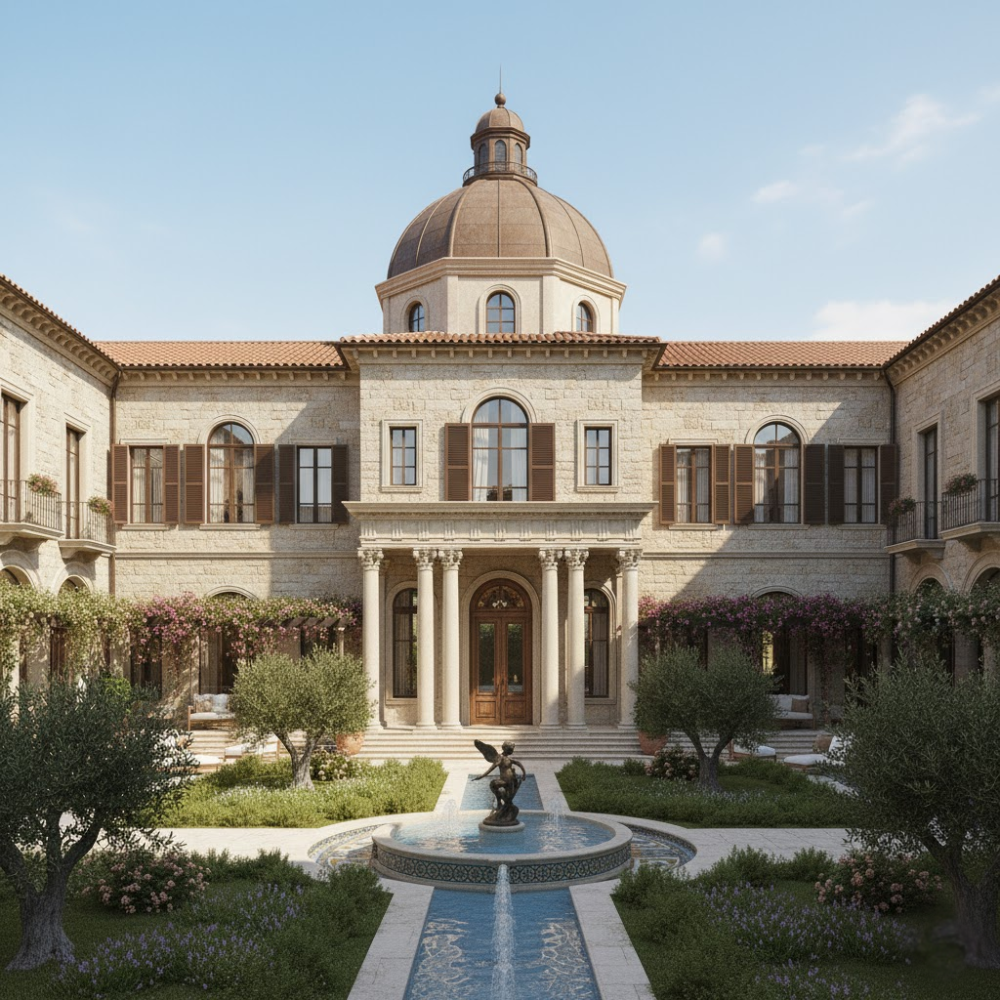 111+ mẫu thiết kế khách sạn 4 sao đẹp nhất 12 Mẫu thiết kế khách sạn 4 sao phong cách châu Âu