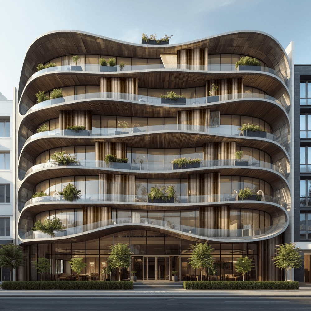 mẫu thiết kế khách sạn