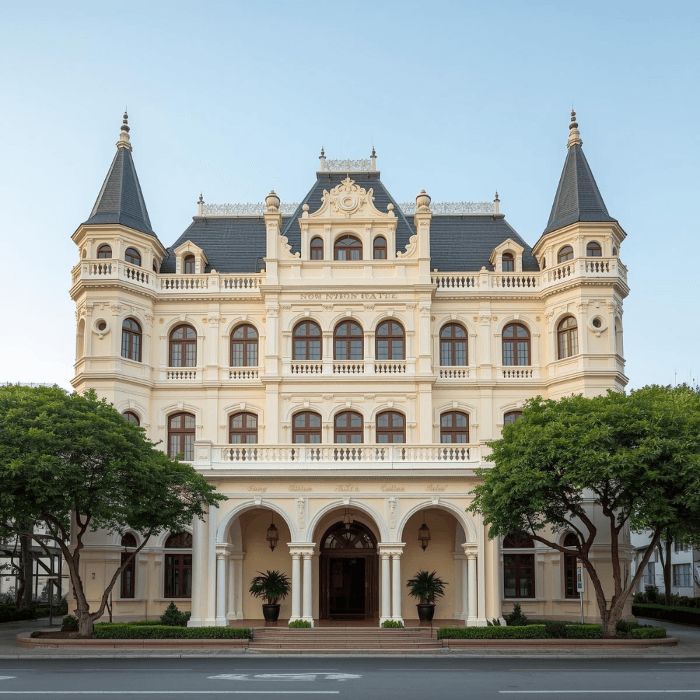 mẫu thiết kế khách sạn