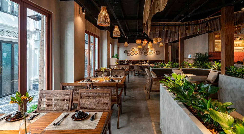 nội thất nhà hàng khách sạn