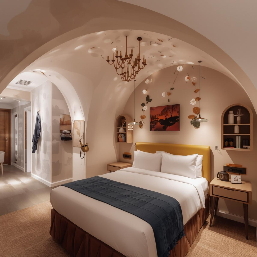 Nội thất phòng khách sạn: Bí quyết tạo không gian đẳng cấp thu hút khách hàng 25 Phòng khách sạn cực lạ mắt được giới trẻ yêu thích
