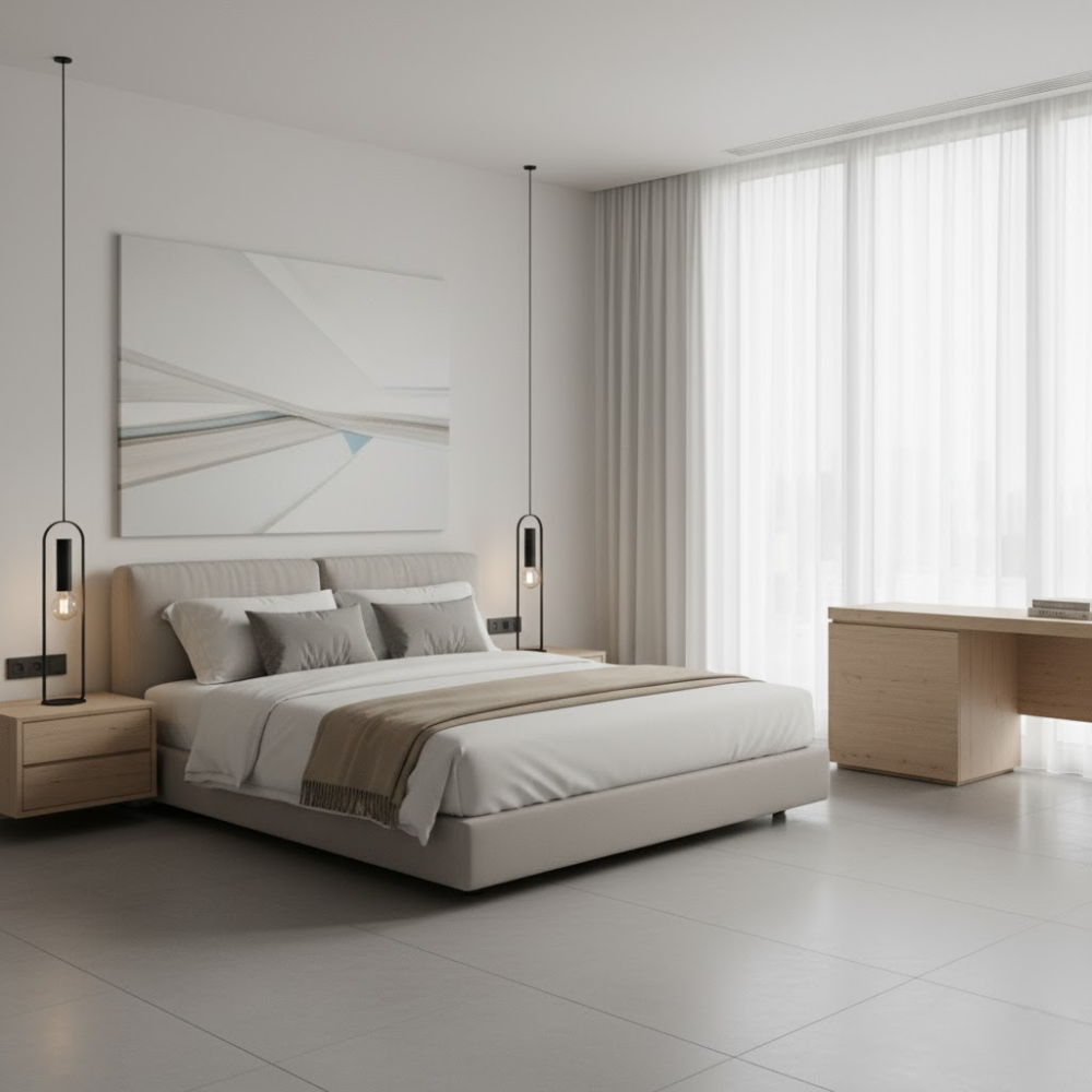 Nội thất phòng khách sạn: Bí quyết tạo không gian đẳng cấp thu hút khách hàng 6 Phong cách thiết kế nội thất tối giản hiện đại