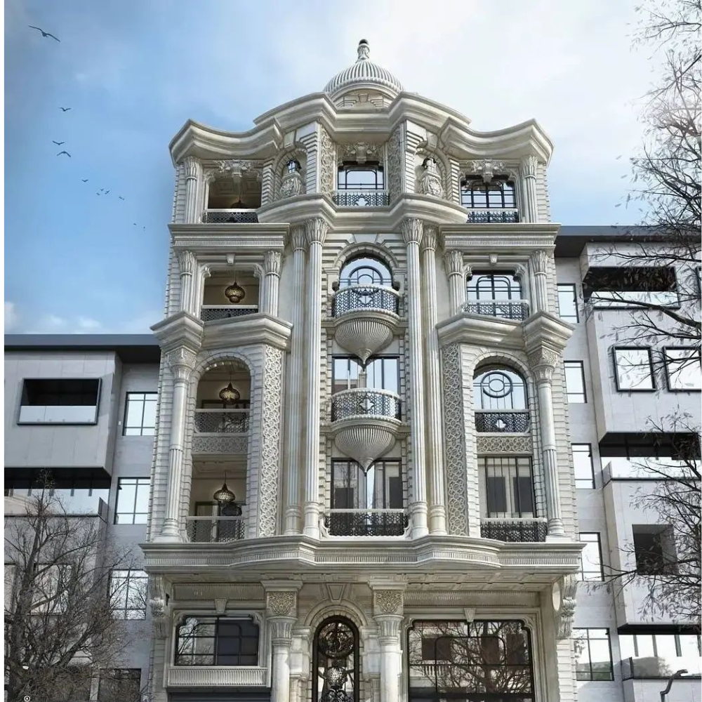 111+ mẫu thiết kế khách sạn 4 sao đẹp nhất 6 Mẫu thiết kế khách sạn 4 sao kiểu Pháp